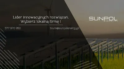 Fotowoltaika Słupsk - termomodernizacja - SunPol Energy - pompy ciepła Słupsk - montaż fotowoltaiki